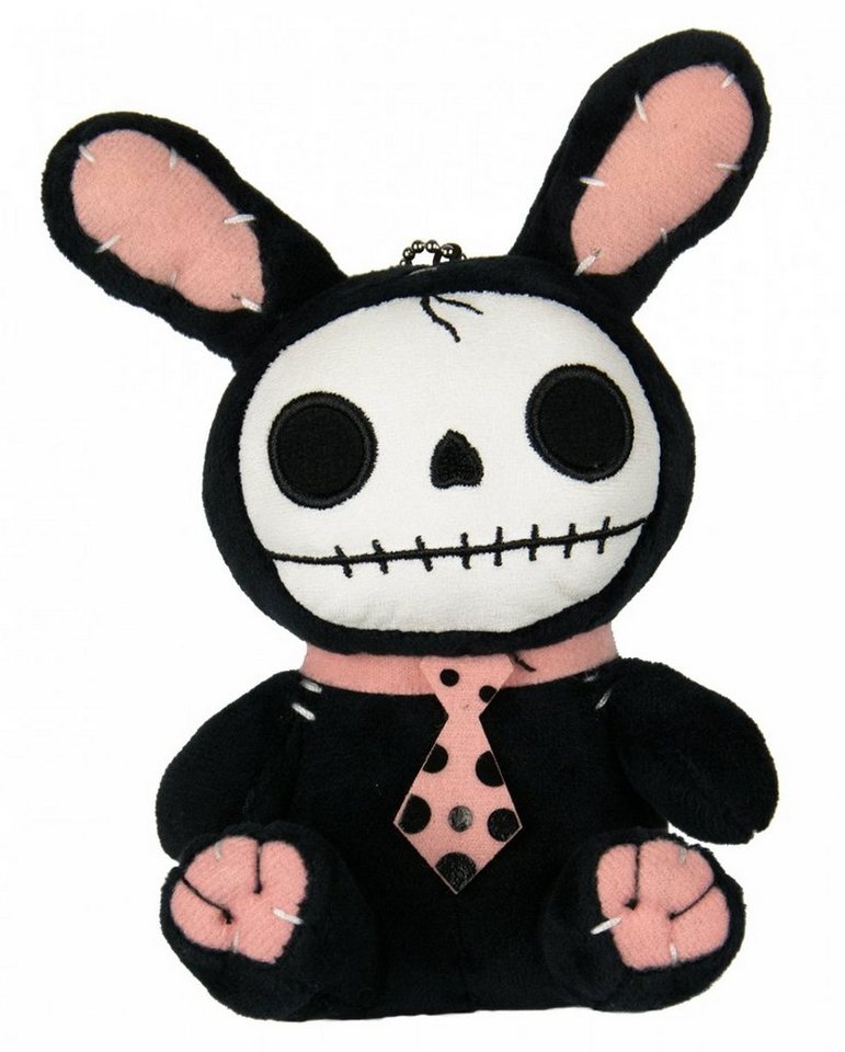 Horror-Shop Dekofigur Black Bun Bun - Furrybones Plüschfigur 16cm als Ge von Horror-Shop