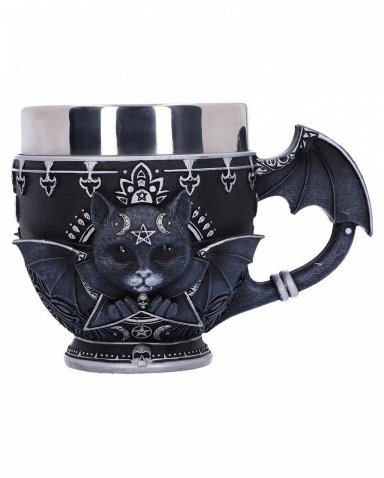 Horror-Shop Dekofigur Cult Cuties ,Malpuss", Tasse 11cm" von Horror-Shop