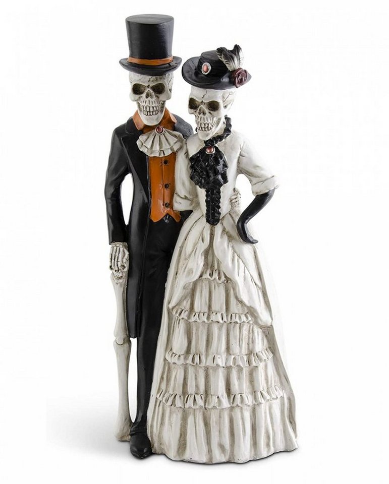 Horror-Shop Dekofigur Edel gekleidetes Skelett Paar 43cm als Gothic & Ha von Horror-Shop