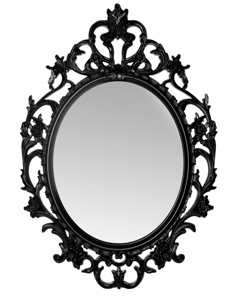 Horror-Shop Dekofigur Eleganter Gothic Manor Wandspiegel 83x58cm von Horror-Shop
