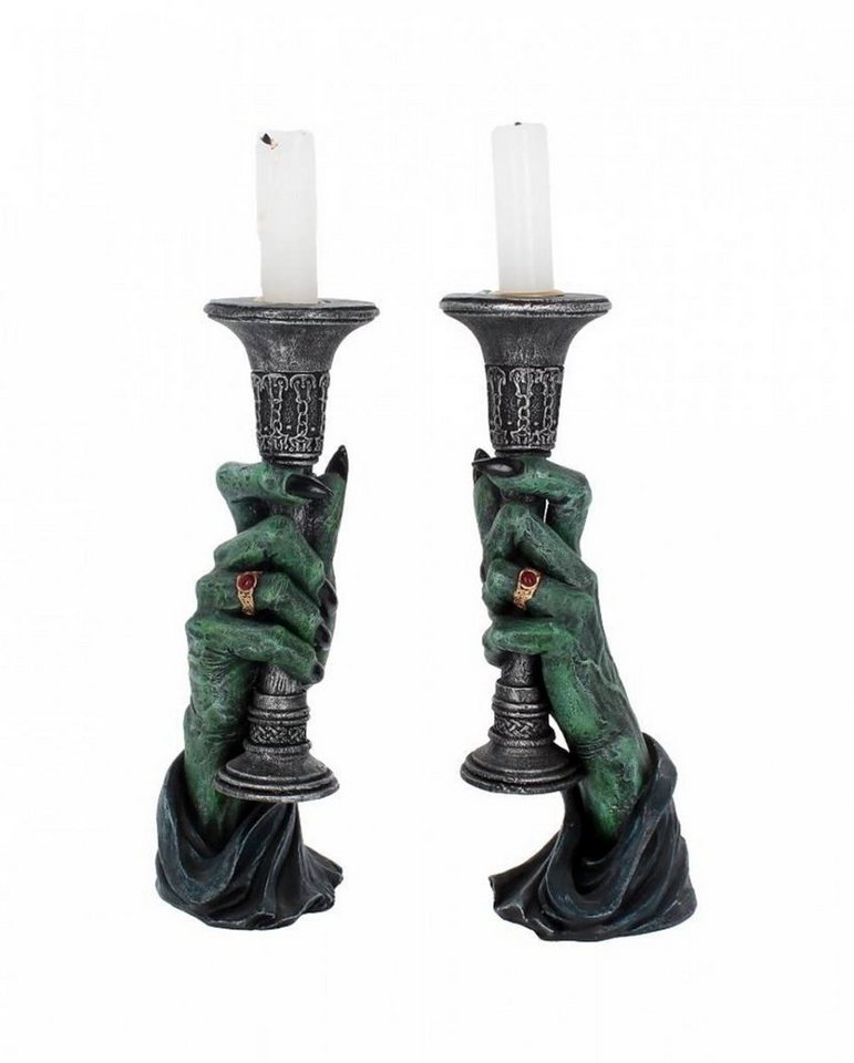 Horror-Shop Dekofigur Gothic Vampir Kerzenständer als Tischdekoration von Horror-Shop