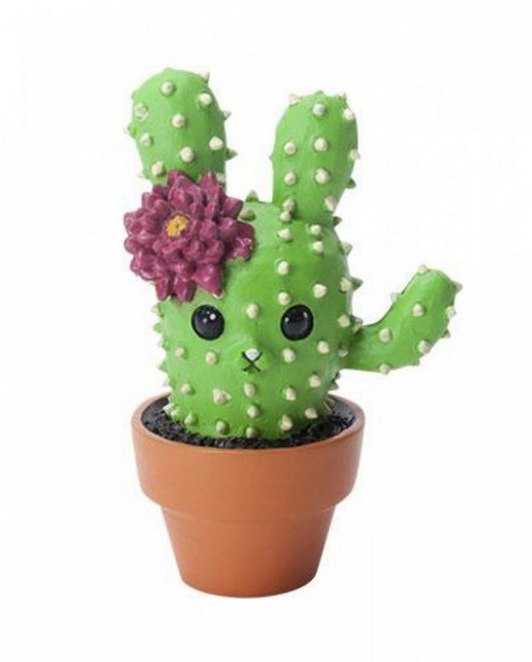 Horror-Shop Dekofigur Häschen als Kaktus-Figur 7cm als süße Geschenkidee von Horror-Shop