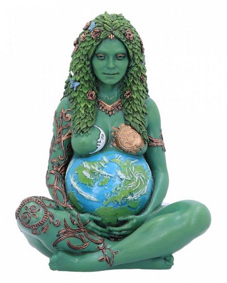 Horror-Shop Dekofigur Himmlische Mutter Erde Figur Gaia Art 17,5cm von Horror-Shop
