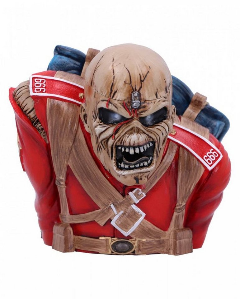 Horror-Shop Dekofigur Iron Maiden The Trooper Figur mit Geheimfach12cm von Horror-Shop