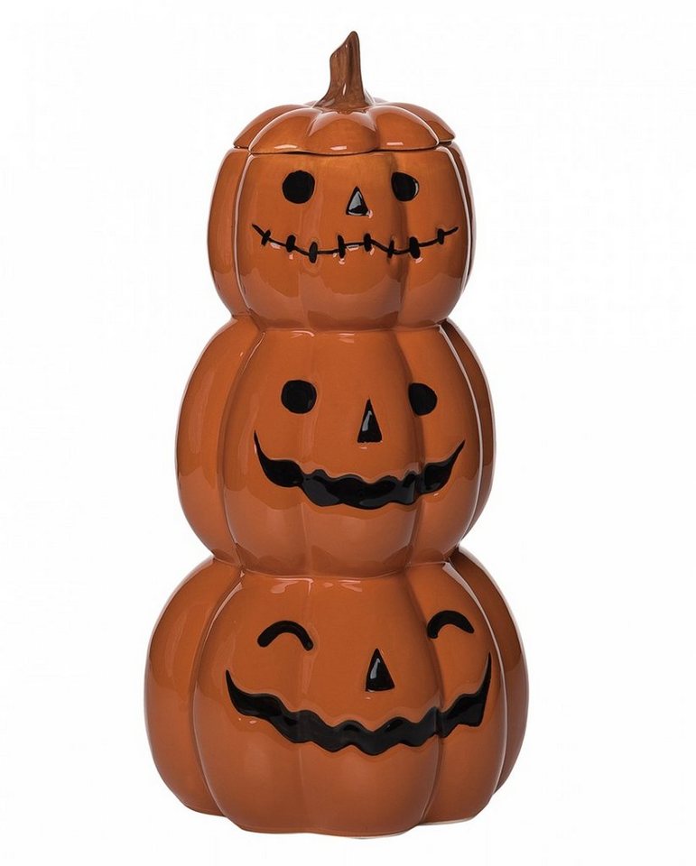 Horror-Shop Dekoobjekt Jack-O-Lantern Keksdose für Halloween 30cm als Ges von Horror-Shop