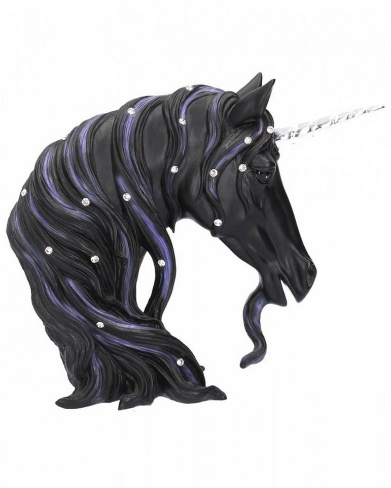 Horror-Shop Dekofigur Jewelled Midnight Einhorn Dekofigur 15cm von Horror-Shop