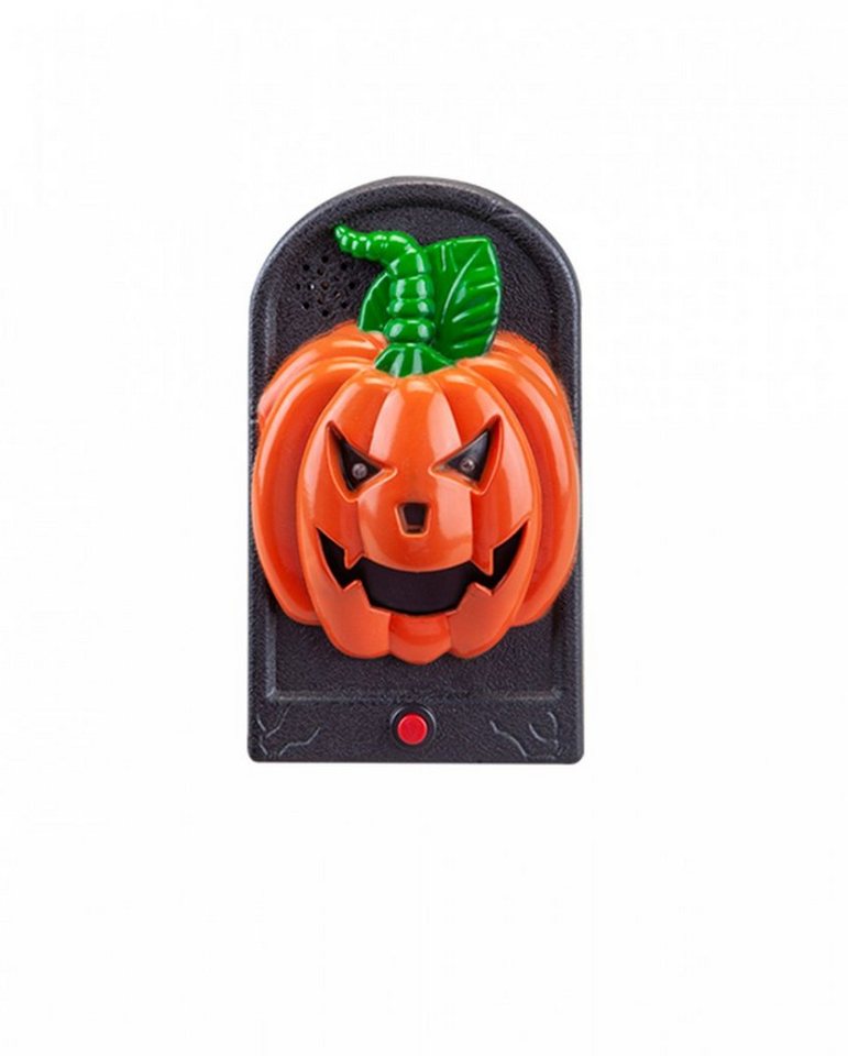 Horror-Shop Hängedekoration Kürbis Halloween Türklingel mit Licht & Sound Effe von Horror-Shop