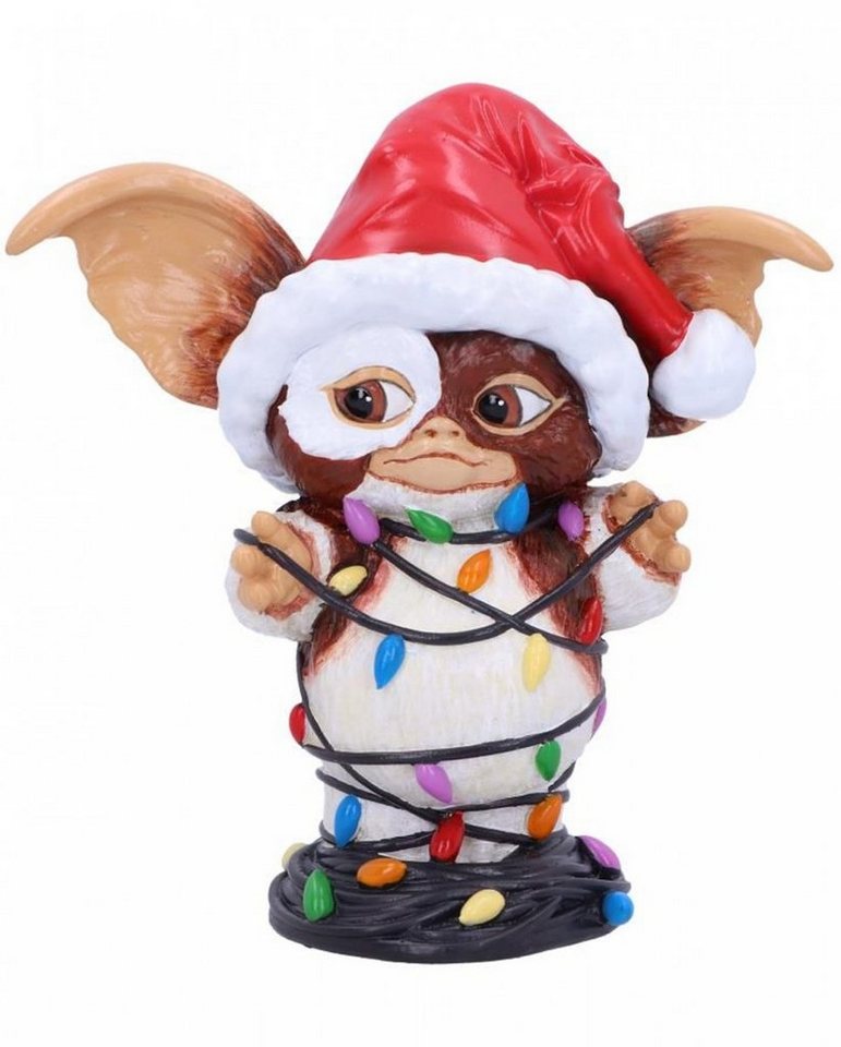 Horror-Shop Dekofigur Originale Gremlins Gizmo in Lichterkette verwickel von Horror-Shop