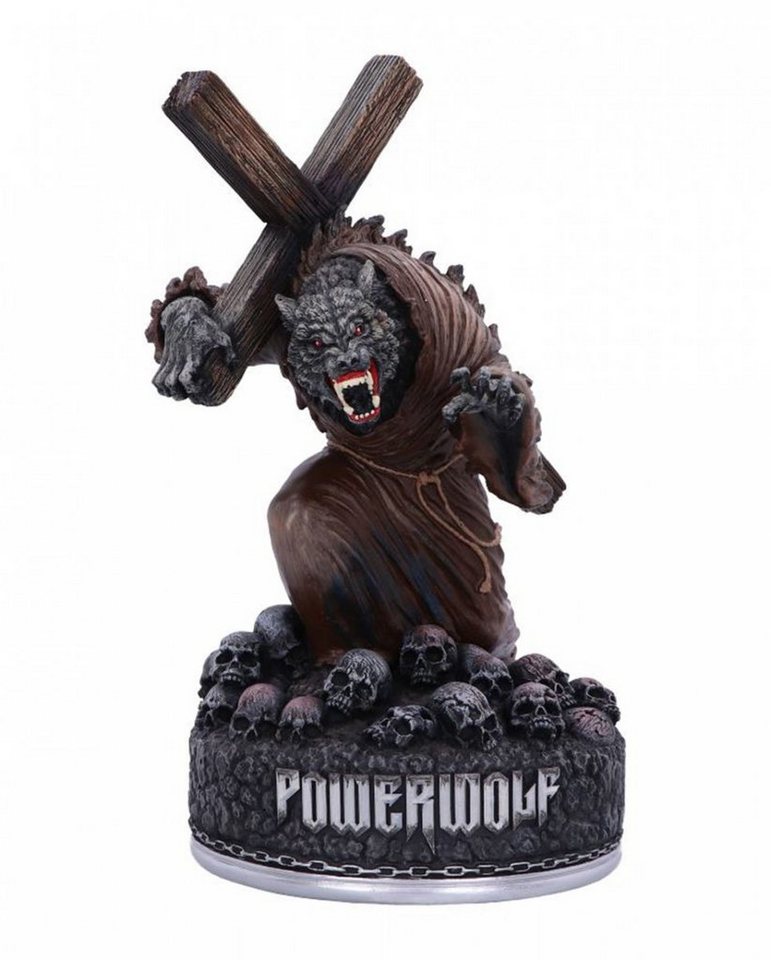 Horror-Shop Dekofigur Powerwolf Via Dolorosa Werwolf Figur 25cm von Horror-Shop