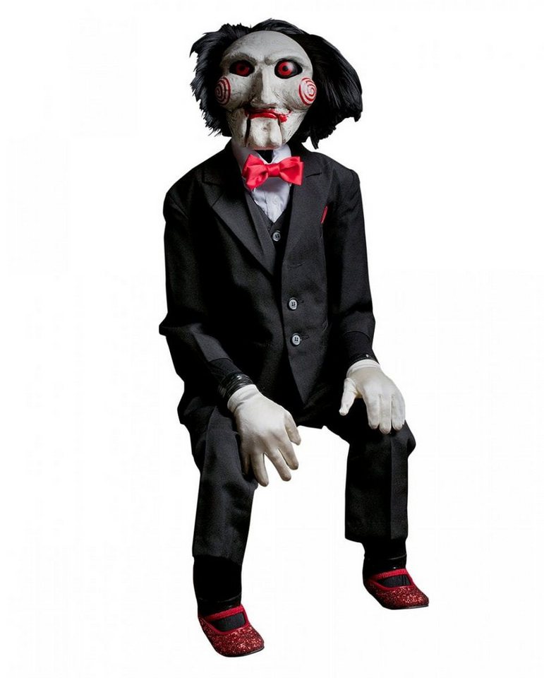Horror-Shop Dekoobjekt SAW Billy Puppe 105cm für Fans & Sammler von Horror-Shop