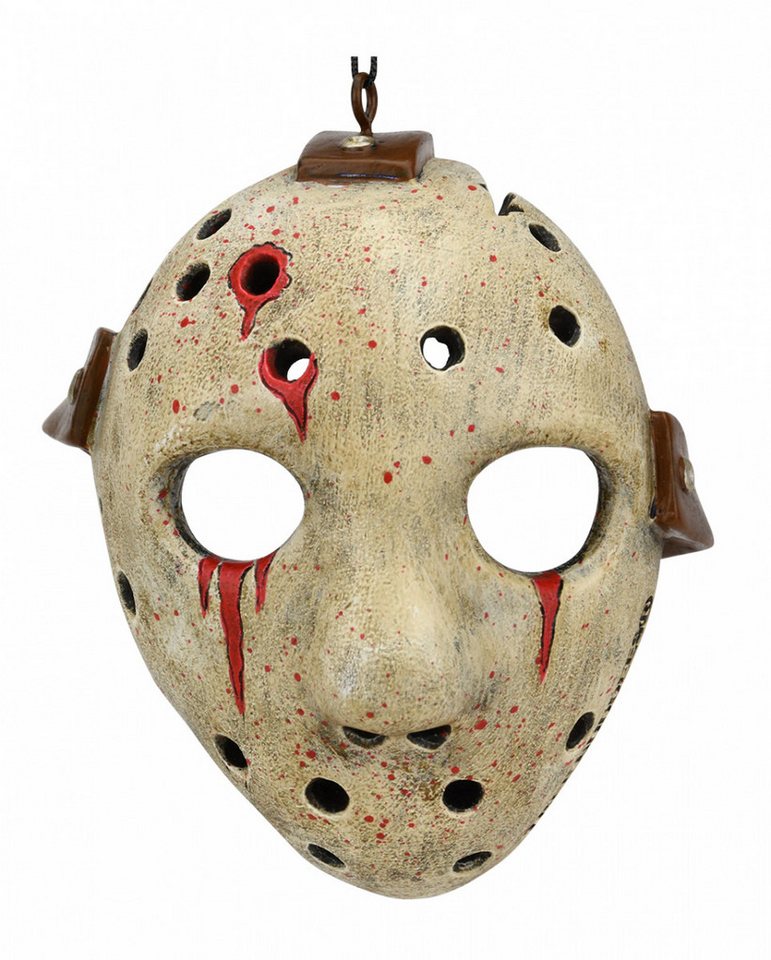 Horror-Shop Dekofigur Scary Hockey Maske als Weihnachtskugel 8,9cm Horror-Shop Dekofigur Scary Hockey Maske als Weihnachtskugel 8,9cm von Horror-Shop
