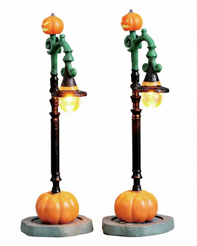 LeMax Dekofigur Witch Pumpkin Patch - Lemax Spooky Town 2er Set von LeMax