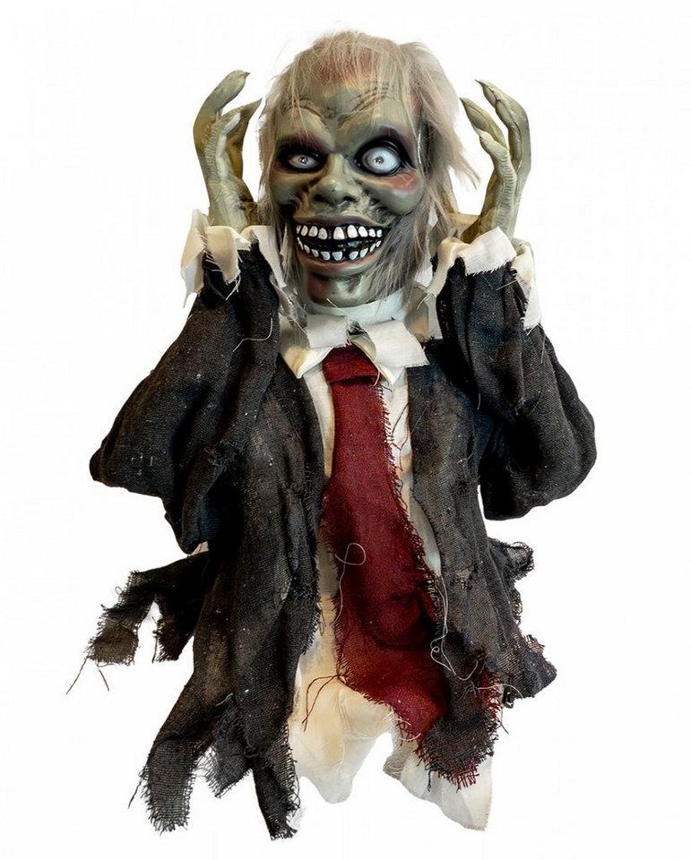Horror-Shop Dekoobjekt Zombie Reaper als Groundbreaker mit Pop Up Kopf 56 von Horror-Shop
