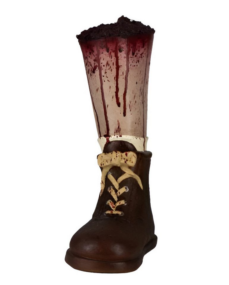 Horror-Shop Dekoobjekt Abgetrennter Handwerker Fuß mit Stiefel Horror-Shop Dekoobjekt Abgetrennter Handwerker Fuß mit Stiefel von Horror-Shop