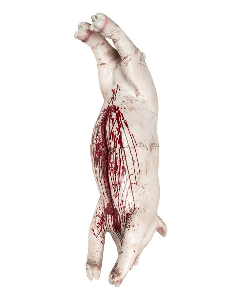 Horror-Shop Dekoobjekt Blutiger, Aufgeschlitzter Schweinekörper als Requi Horror-Shop Dekoobjekt Blutiger, Aufgeschlitzter Schweinekörper als Requi von Horror-Shop