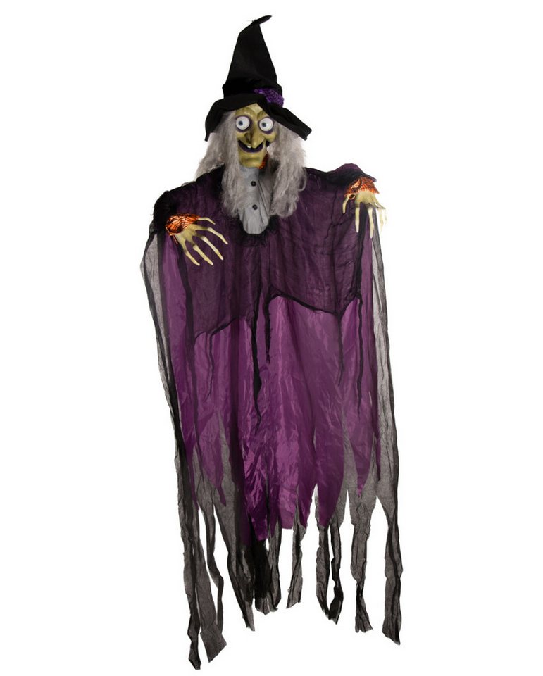 Horror-Shop Dekoobjekt Hexenfigur Agatha mit sich bewegenden Augen und Mu Horror-Shop Dekoobjekt Hexenfigur Agatha mit sich bewegenden Augen und Mu von Horror-Shop