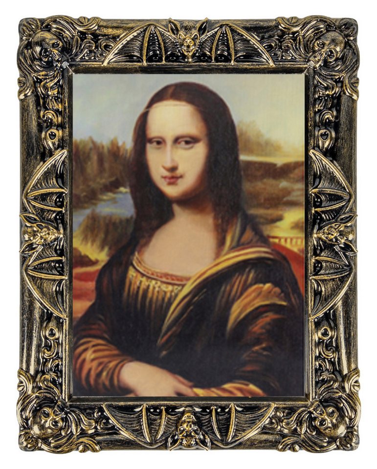 Horror-Shop Dekoobjekt Monster Lisa Hologram Portrait als Lenticular Wack von Horror-Shop