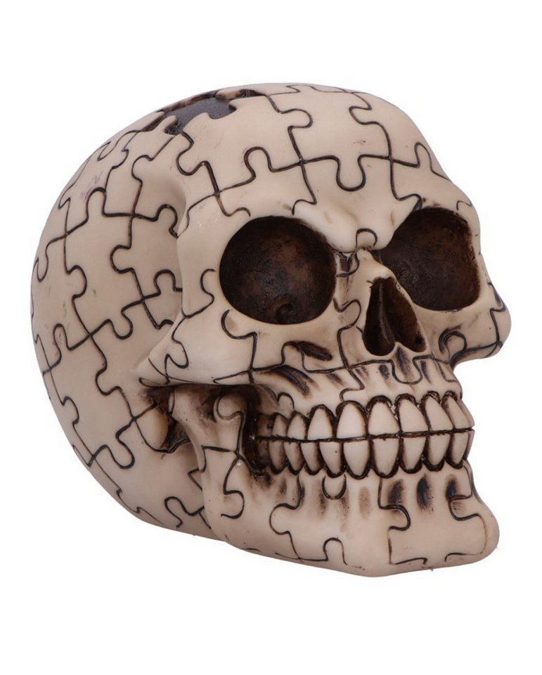 Horror-Shop Dekoobjekt Puzzle Totenkopf mit Puzzle Muster als Wohnaccesso Horror-Shop Dekoobjekt Puzzle Totenkopf mit Puzzle Muster als Wohnaccesso von Horror-Shop