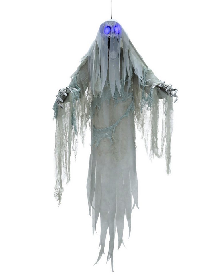 Horror-Shop Dekoobjekt Schauriger Geist Hängefigur mit Licht & Sound 150c von Horror-Shop
