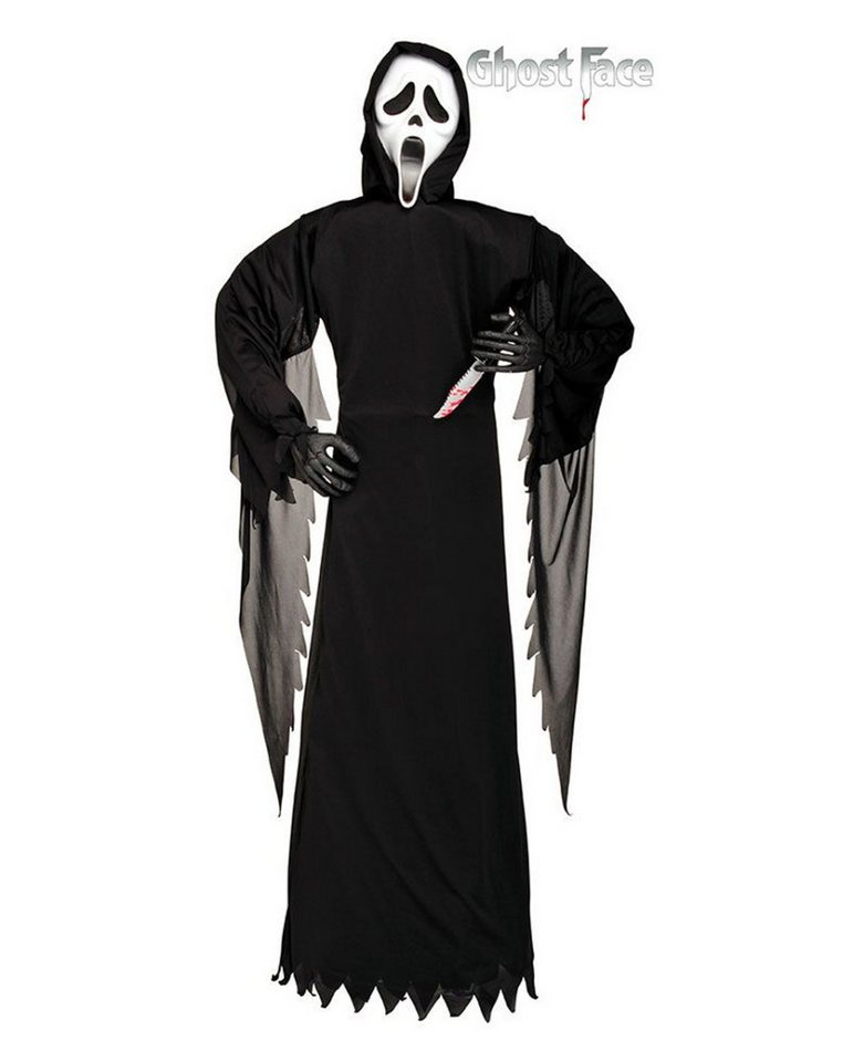 Horror-Shop Dekoobjekt Scream Ghostface Dekofigur mit Messer 182cm Horror-Shop Dekoobjekt Scream Ghostface Dekofigur mit Messer 182cm von Horror-Shop