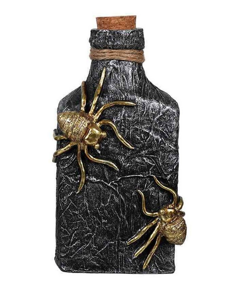 Horror-Shop Dekoobjekt Spooky Poison Dekoflasche mit goldenen Spinnen Horror-Shop Dekoobjekt Spooky Poison Dekoflasche mit goldenen Spinnen von Horror-Shop