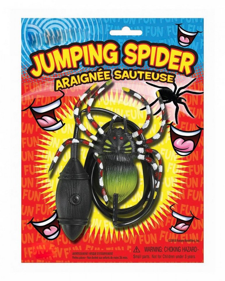 Horror-Shop Dekoobjekt Springende Spinne als Scherzartikel von Horror-Shop