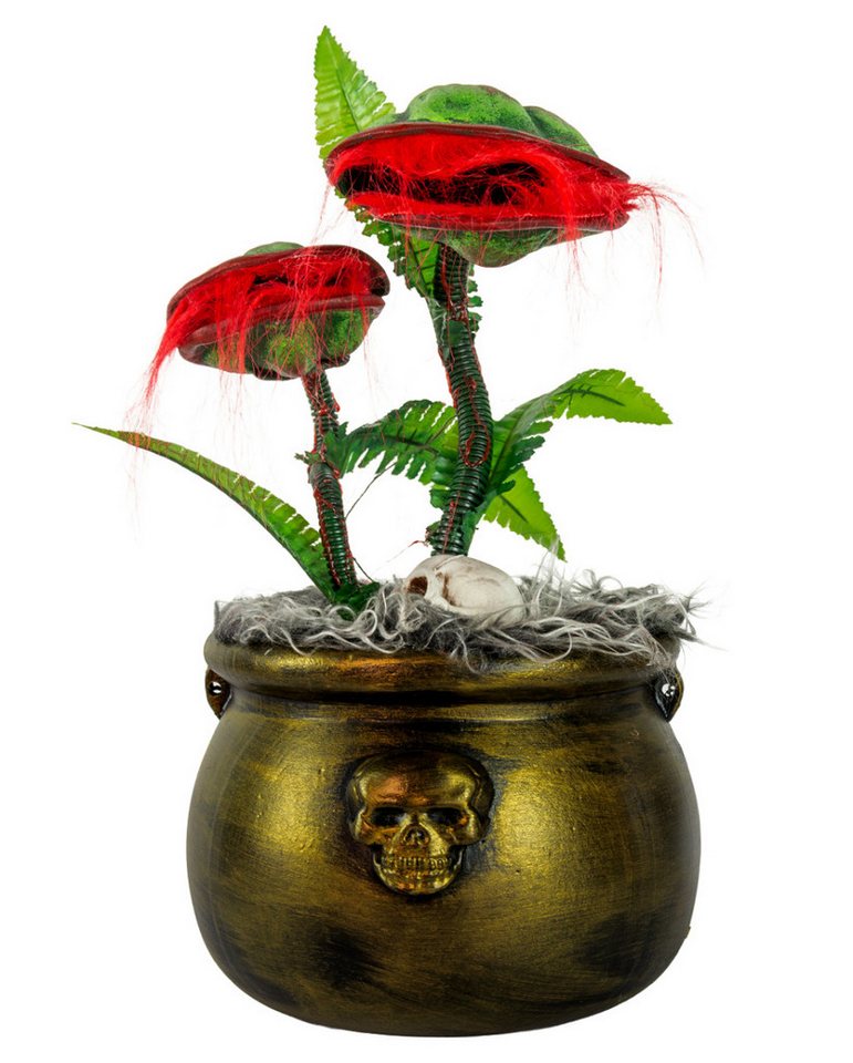Horror-Shop Dekoobjekt Verhexte Fleischfressende Pflanze als Deko mit Bew Horror-Shop Dekoobjekt Verhexte Fleischfressende Pflanze als Deko mit Bew von Horror-Shop