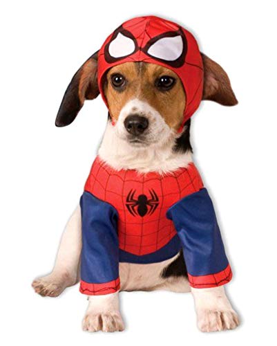 Horror-Shop Spider-Man Hunde-Kostüm XL von Horror-Shop