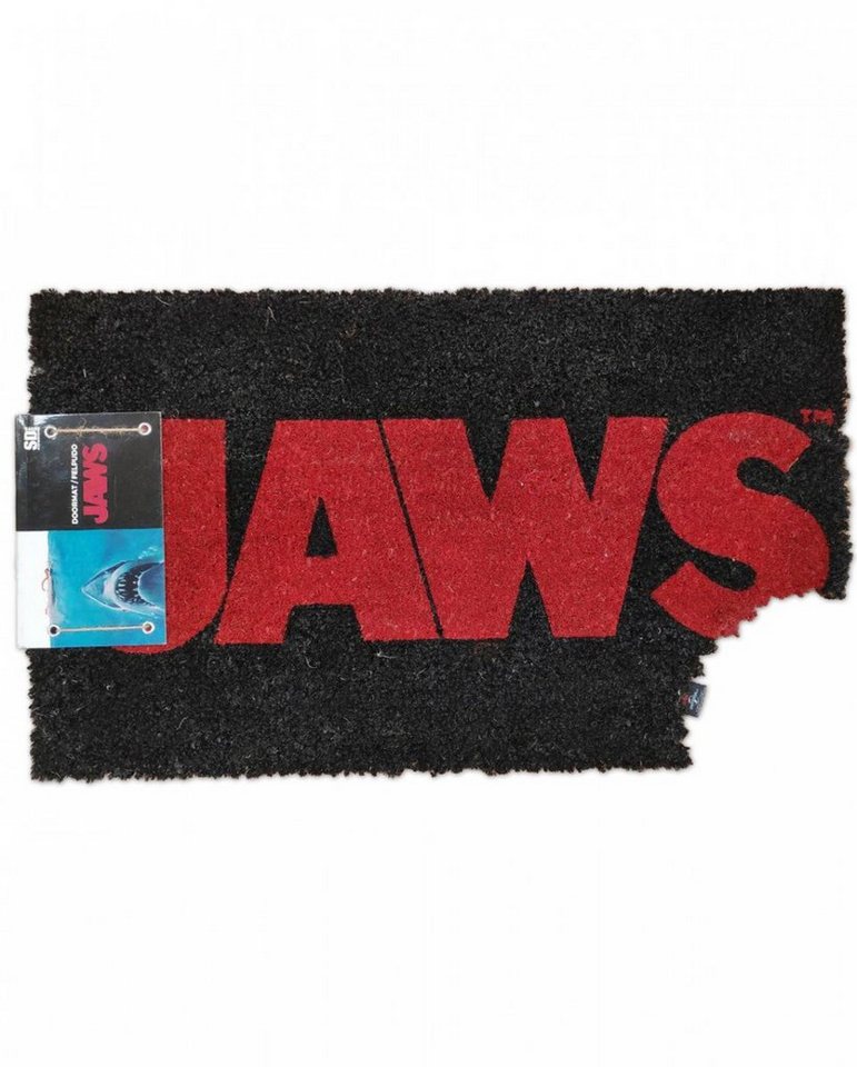Horror-Shop Teppich Der weiße Hai ",Jaws", Türmatte aus Koko Horror-Shop Teppich Der weiße Hai ",Jaws", Türmatte aus Koko von Horror-Shop