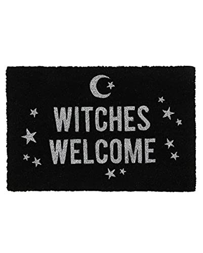 Horror-Shop Witches Welcome Fußmatte als Türmatte von Horror-Shop