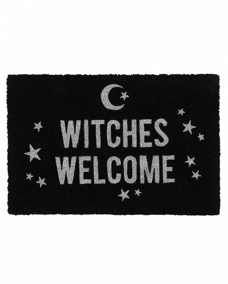 Teppich Witches Welcome Fußmatte als Türmatte, Horror-Shop von Horror-Shop