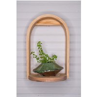 Grotto Regal | Pflanzenleiste Holzwandregal Wandbehang Kleine Kuriosität Wandregal Modernes Grotto Regal | Pflanzenleiste Holzwandregal Wandbehang Kleine Kuriosität Wandregal Modernes von HorsemenCo