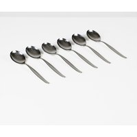 Vintage Bsf Esslöffel Set 60Er - Mid Century Besteck 6 Edelstahl Suppenlöffel Vintage Bsf Esslöffel Set 60Er - Mid Century Besteck 6 Edelstahl Suppenlöffel von HorsesForCourses