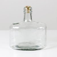 Vintage Glas Flasche Mit Korken von HorsesForCourses