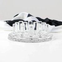 Vintage Glas Teelicht Stövchen 1970Er Brutalist Design 70Er Boho Deko von HorsesForCourses