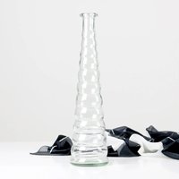 Vintage Glas Vase 70Er Bubble von HorsesForCourses