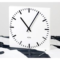 Vintage Industrie Wanduhr Von Bürk 70Er von HorsesForCourses