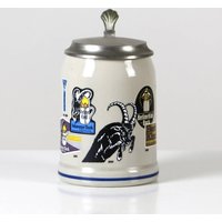 Vintage Keramik Bierkrug Berliner Kindl von HorsesForCourses