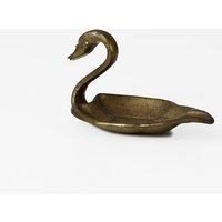 Vintage Messing Schale Schwan 60Er Mid Century Modern Vintage Messing Schale Schwan 60Er Mid Century Modern von HorsesForCourses
