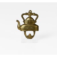 Vintage Messing Wandhaken Teekanne 60Er Mid Century Vintage Messing Wandhaken Teekanne 60Er Mid Century von HorsesForCourses