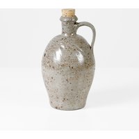 Vintage Steingut Flasche Mit Henkel 70Er von HorsesForCourses
