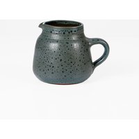Vintage Studio Keramik Krug Dänemark Handgemacht Signiert Dunkelgrüne Deko Vase Vintage Studio Keramik Krug Dänemark Handgemacht Signiert Dunkelgrüne Deko Vase von HorsesForCourses