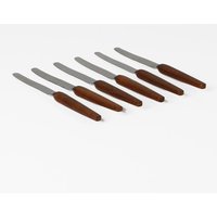 Vintage Teak Messer Set Von Solingen Mid Century von HorsesForCourses