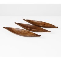 Vintage Teak Schalen Set 60Er Mod Century Modern Vintage Teak Schalen Set 60Er Mod Century Modern von HorsesForCourses