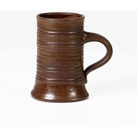 Vintage Vase Steingut 70Er Signiert Vintage Vase Steingut 70Er Signiert von HorsesForCourses