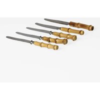 Vintage Wurzelholz Messer Set Solingen Vintage Wurzelholz Messer Set Solingen von HorsesForCourses