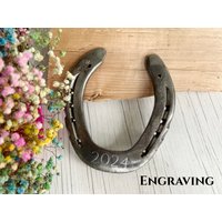 Personalisiertes Graviertes Geschenk Für Schwester | Einzigartiges Familienandenken, Hufeisen Geburtstag, Individuelles Pferd Und Besitzer Geschenk von HorseshoeGift