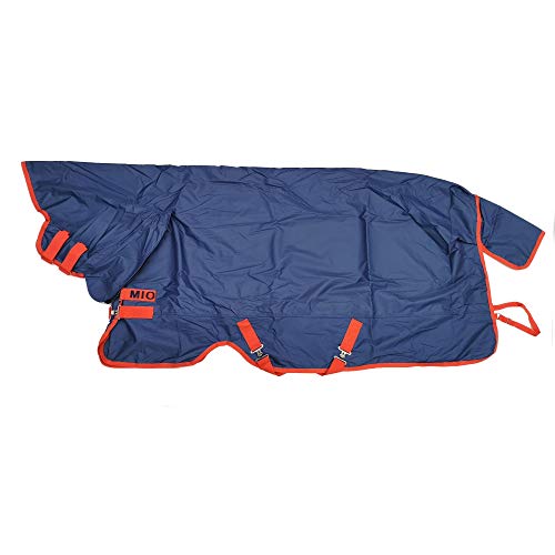 Horseware Amigo Mio Lite Alle In Einem Weichen Teppich 140cm Dark Blue/Red von Horseware