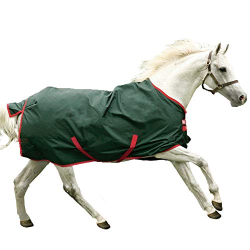 Horseware Rambo Original - Winterdecke oder Regendecke 155cm ohne Füllung green/red von Horseware