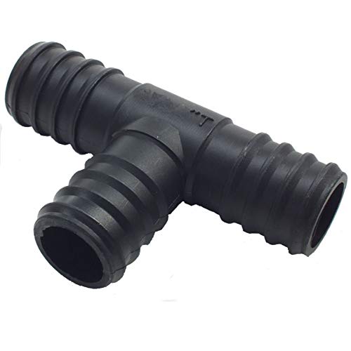 Hortafix Teichrohr Wellrohr T-Stück 25 mm mit Widerhaken von Hortafix